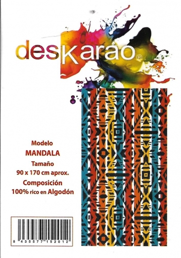 TOALLA PLAYA MANDALA